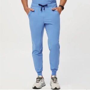 FIGS Men's Tansen Jogger Scrub Pants Blue Sz Medium Regular NWT